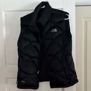 The North Face Quilted Black Vest